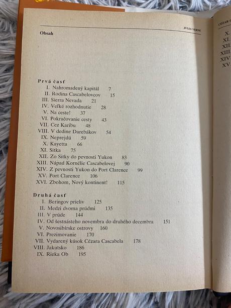 Stará retro kniha cézar cascabel autor verne jules,