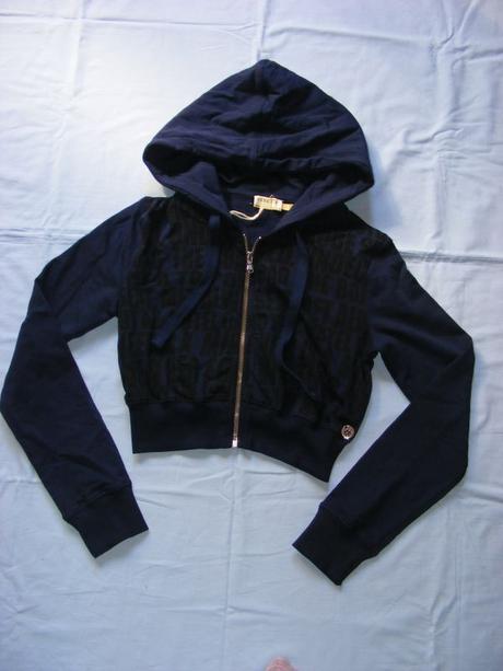 Crop mikina zn. met, met,34 - xs