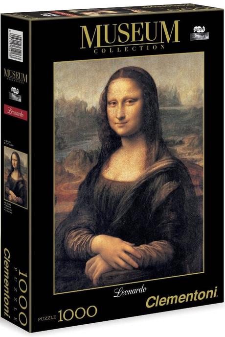 Clementoni puzzle mona lisa 1000ks (museum collect, 