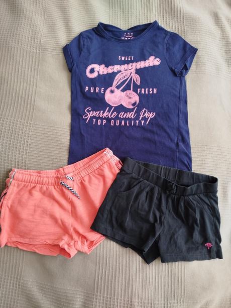 Dvoje kratasky a tricko 122, palomino,122