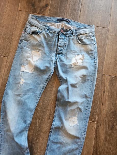 Dotrhané pánske rifle primo emporio, armani,l