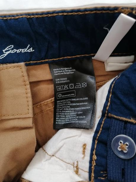 Nohavice 3/4, tričko, mikina, h&m,104