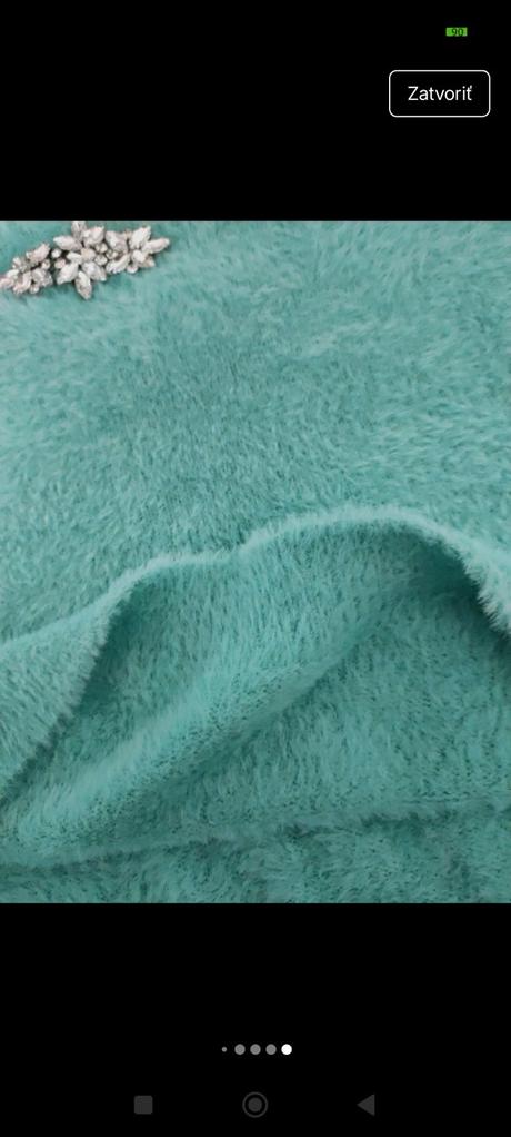 Dámsky krátky svetrík alpaka, 