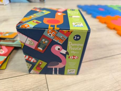 Obojstranné domino - puzzle djeco,