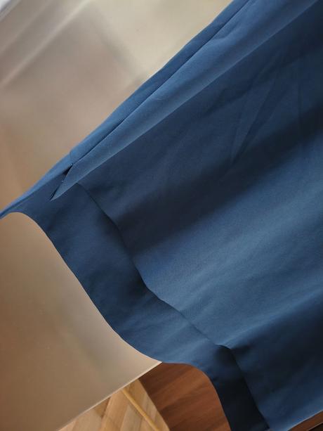 Benetton tmavo modré midi šaty m, benetton,m