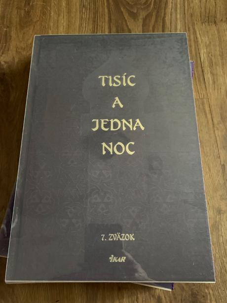 Kniha - tisíc a jedna noc, zvazok 1,4,6,7,8, 