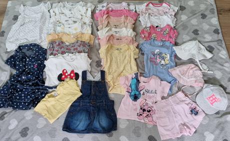 Balík oblečenia 74 pre dievčatko, 68–80