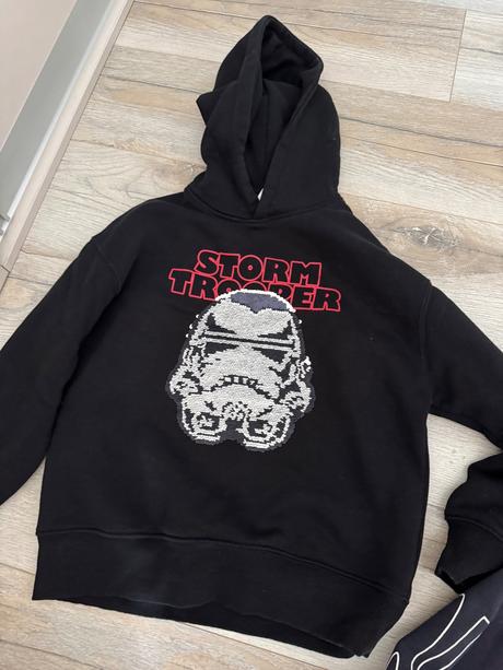 2 x mikina chlapec zara tmavosiva cierna 140, zara,140