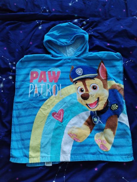 Pončo osuška paw patrol,