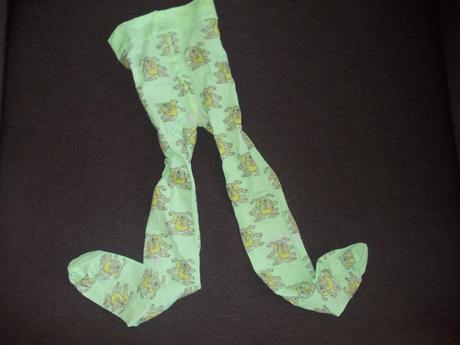 Zelené šaty 86 + silonky, h&m,86