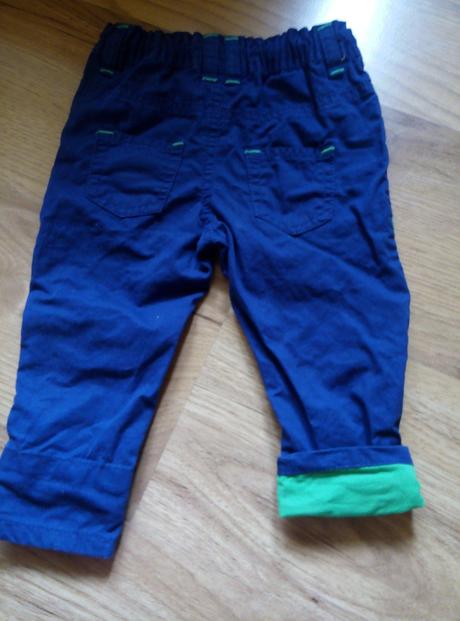 Nohavice + mikinka, babaluno,74