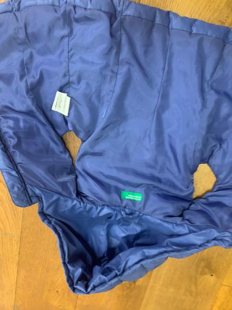 Benetton prešívaná prechodná zateplená vesta 98/10, benetton,104