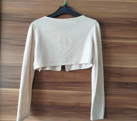Trblietavé dievčenské bolerko, h&m,122