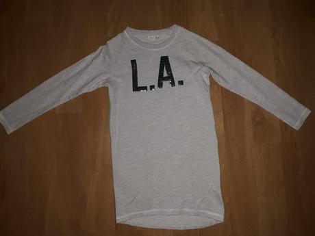 Mikinové šaty l.a. name it, name it,128