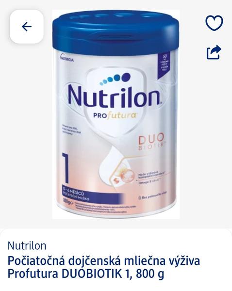 Ktorý Nutrilon je vhodný pre 6-týždňové bábätko?