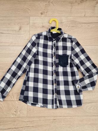 Zara kosela bluzka 140 modra, zara,140