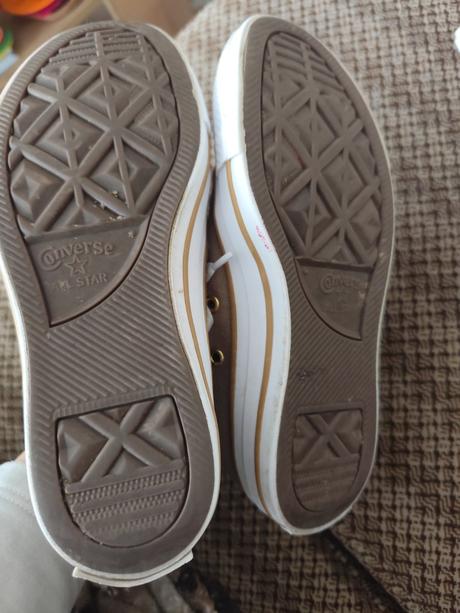 Hnedo -zlaté converse, converse,35