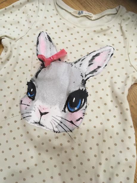 Zajková tunika krásna, h&m,110