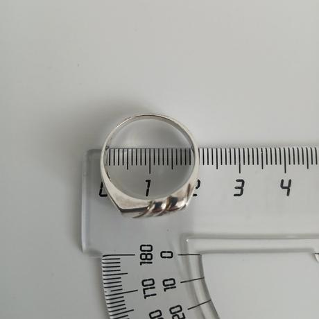 Strieborný prsteň priemer 1.9 cm,