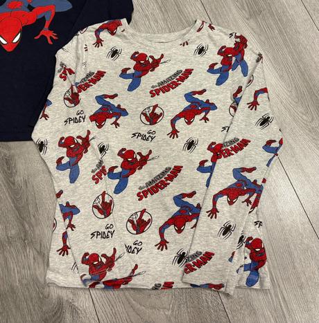 3x spiderman tričko veľ. 128, c&a,128