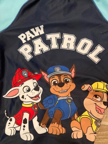 Tričko na kúpanie paw patrol/labkova patrola, 104