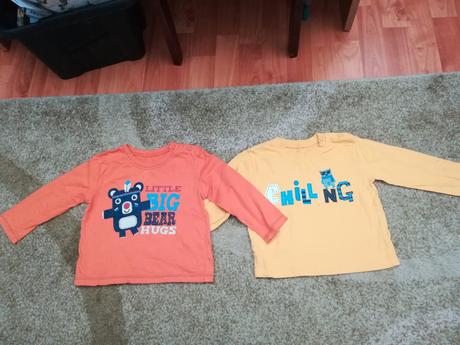 Detské tričká, veľkosť 80-86, cena za kus, f&f,80