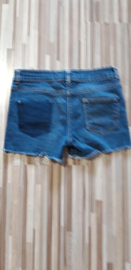 Šortky riflove 146, denim,146