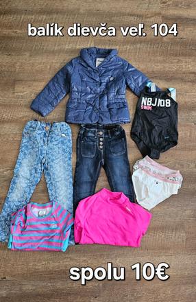 Balík dievča veľ.104, 104–116