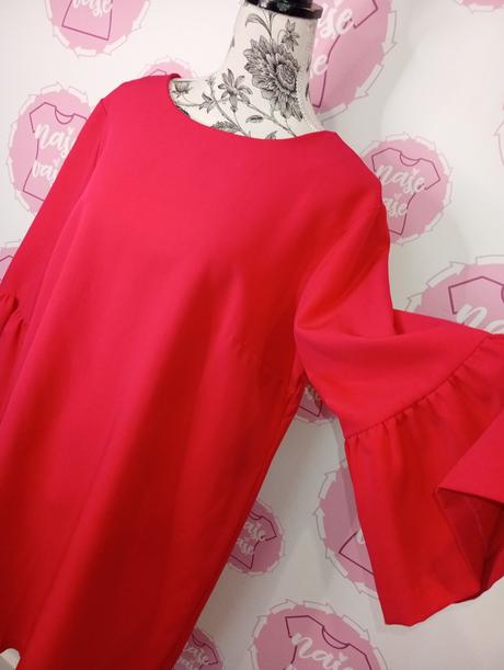 Cyklámenove šaty, reserved,44