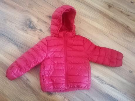 Červená bunda h&m, h&m,110