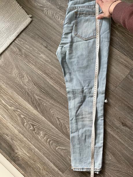 Boyfriend jeans bledomodré, nové, s