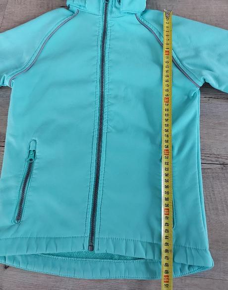 Softšelová bunda v mentolovej farbe, 122