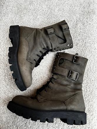 Kožené čizmy, gino rossi,38