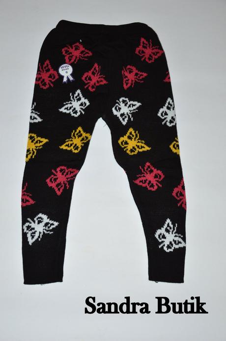 Detské úpletové legínky - kamašky, 80 - 140