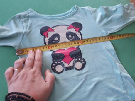 Bavlnene tricko - macko so srdieckom, 92