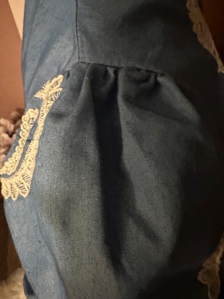 Letné šaty so vzorom a opaskom, l / m