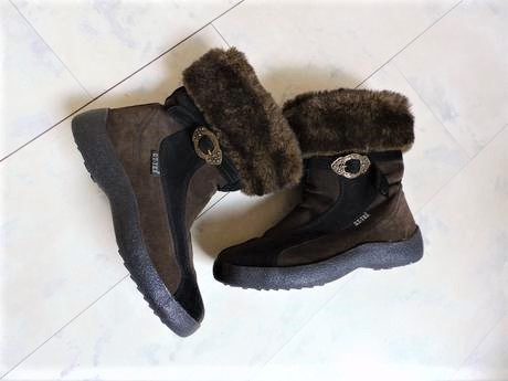 Kožené goretexové čižmy, baťa,39