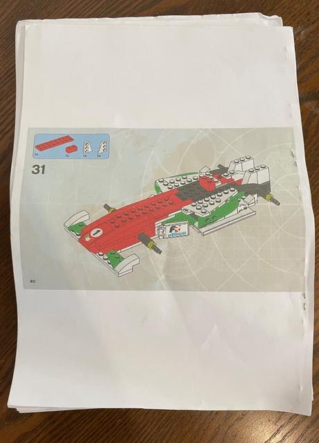 Lego cars 8678 francesco,