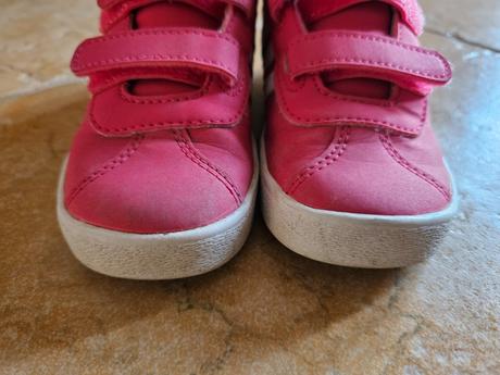 Malinovo ružové botasky adidas 25,5, adidas,25