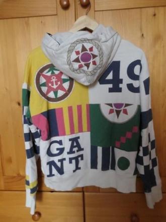 Gant ikonicka damska mikina s kapucou m/l, gant,m