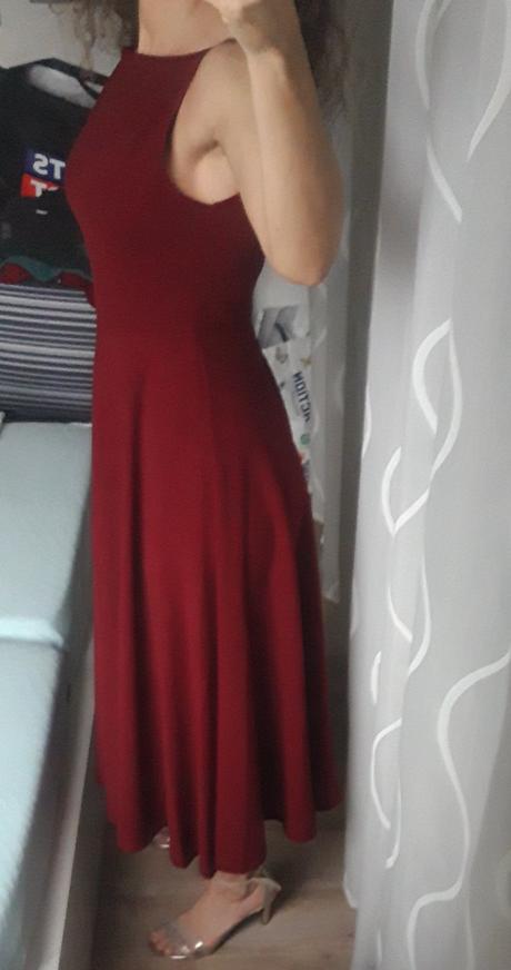 Spoločenské šaty midi, s