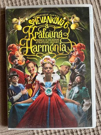 Dvd spievankovo a kralovna harmonia,