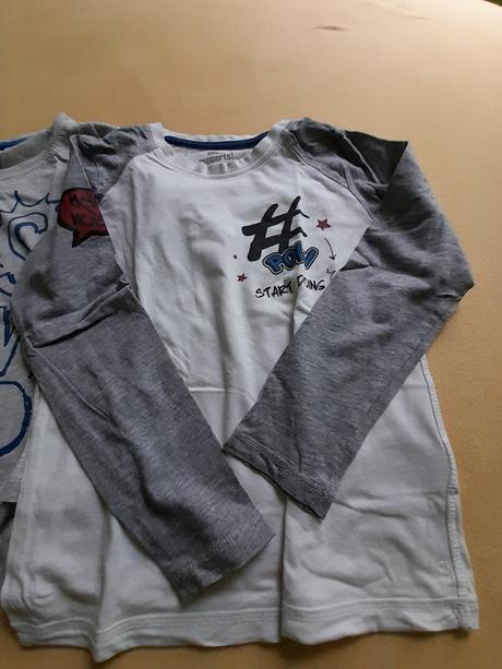 Trička z dlhym rukavom, 128