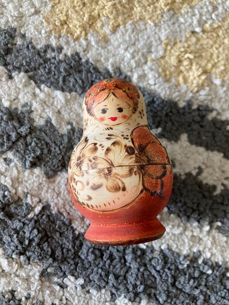 Drevená menšia matrioška, 