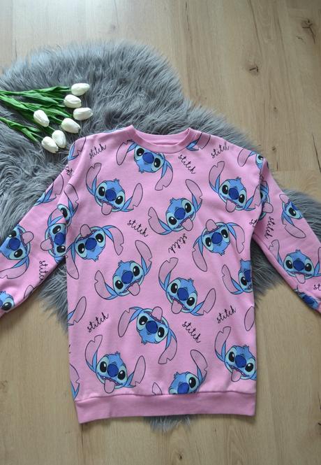 Mikiny 2ks s potlačou postavičky stitch 158 a 164, disney,158