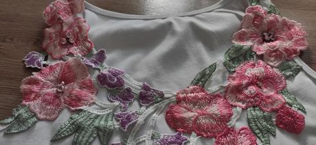 Tričko kvetinový vzor, m