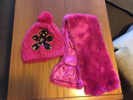 Komplet ciapka šál, h&m,152