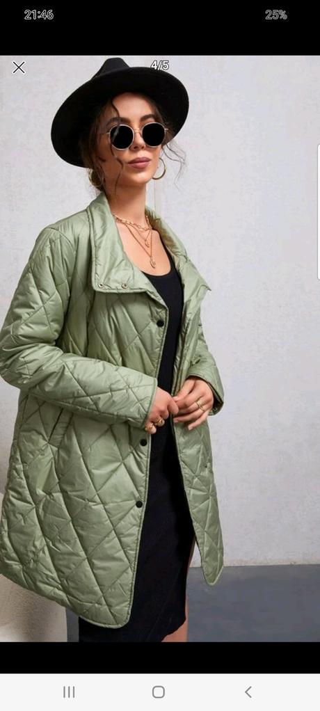 Prešívaný kabát, l / m / s / xs