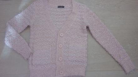 Ružový sveter metrofive, s