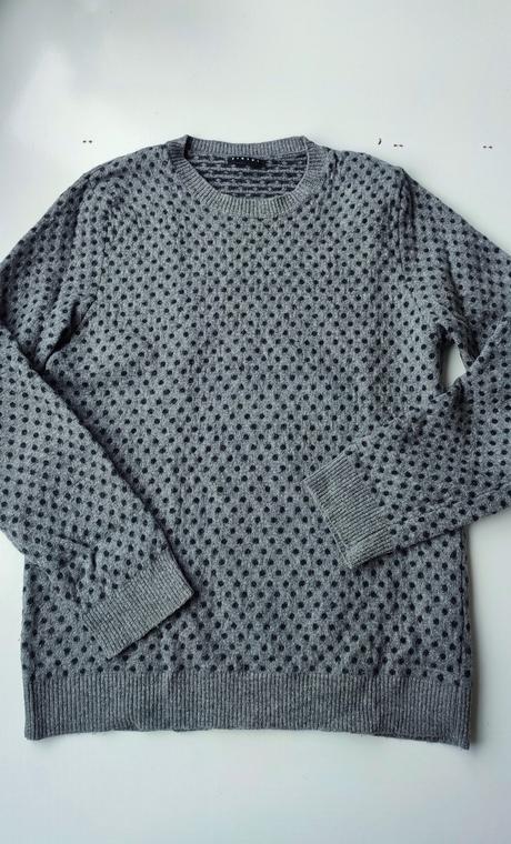 Bodkovaný pulóver, sisley,s